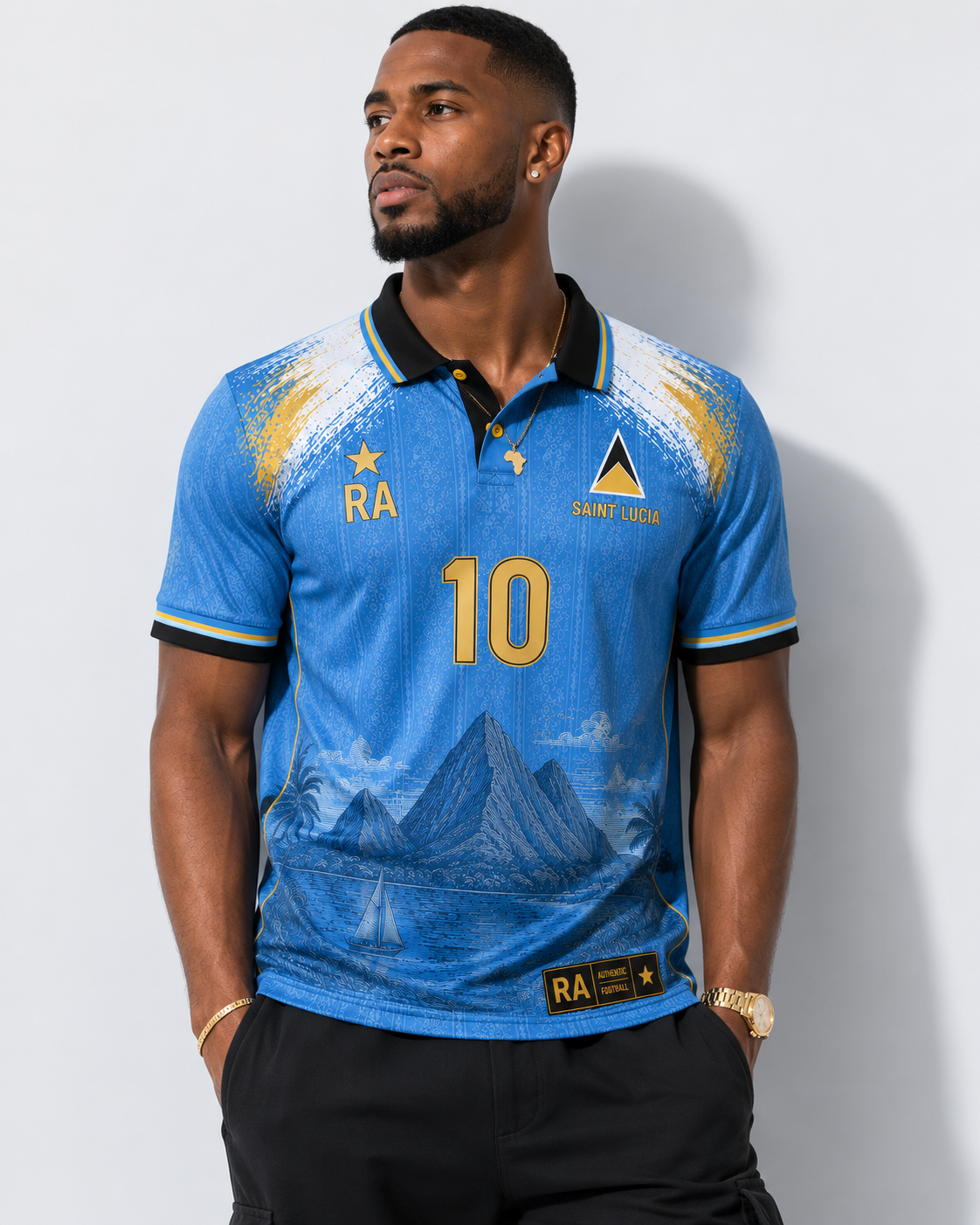 St Lucia -  RA Heritage Jersey