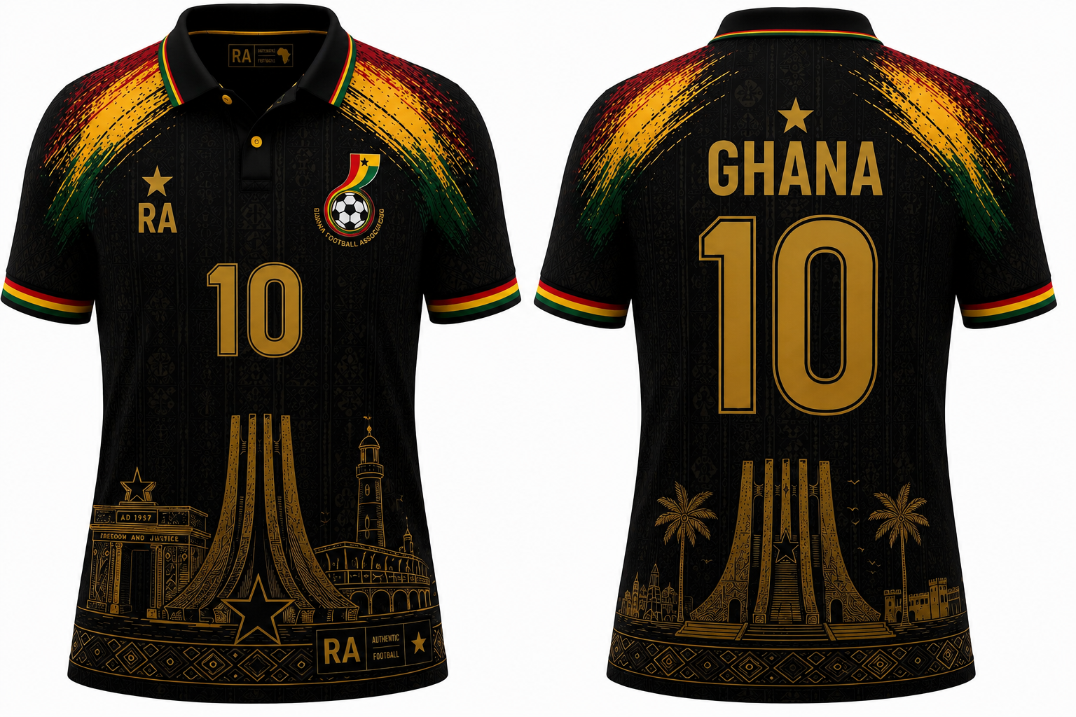 Ghana  RA Heritage Jersey
