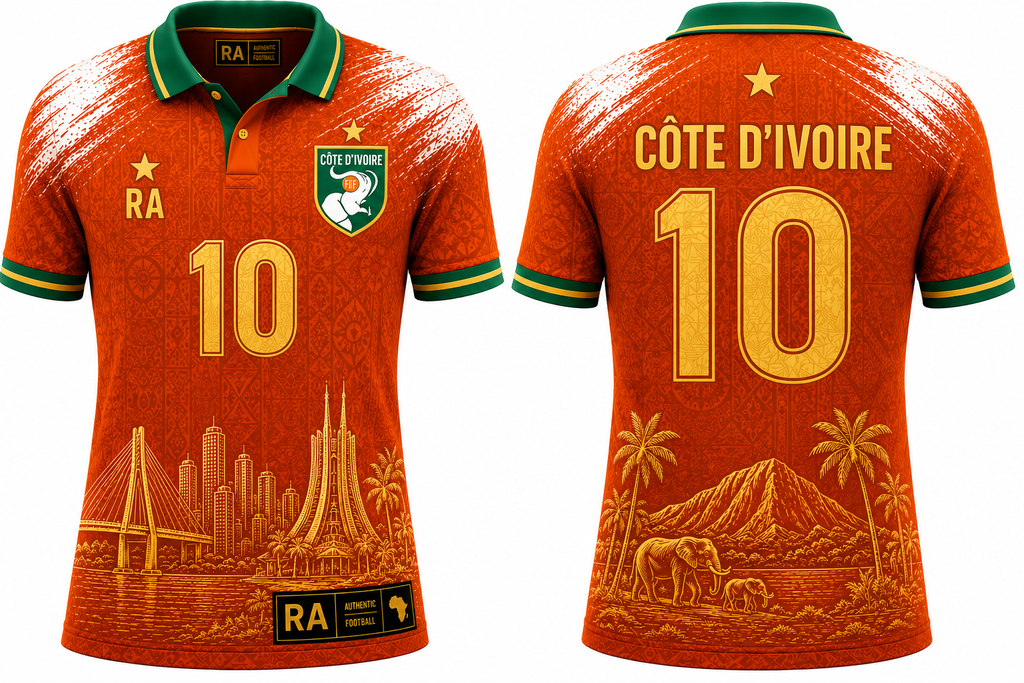 Ivory Coast (Côte d'Ivoire) - RA Heritage Jersey