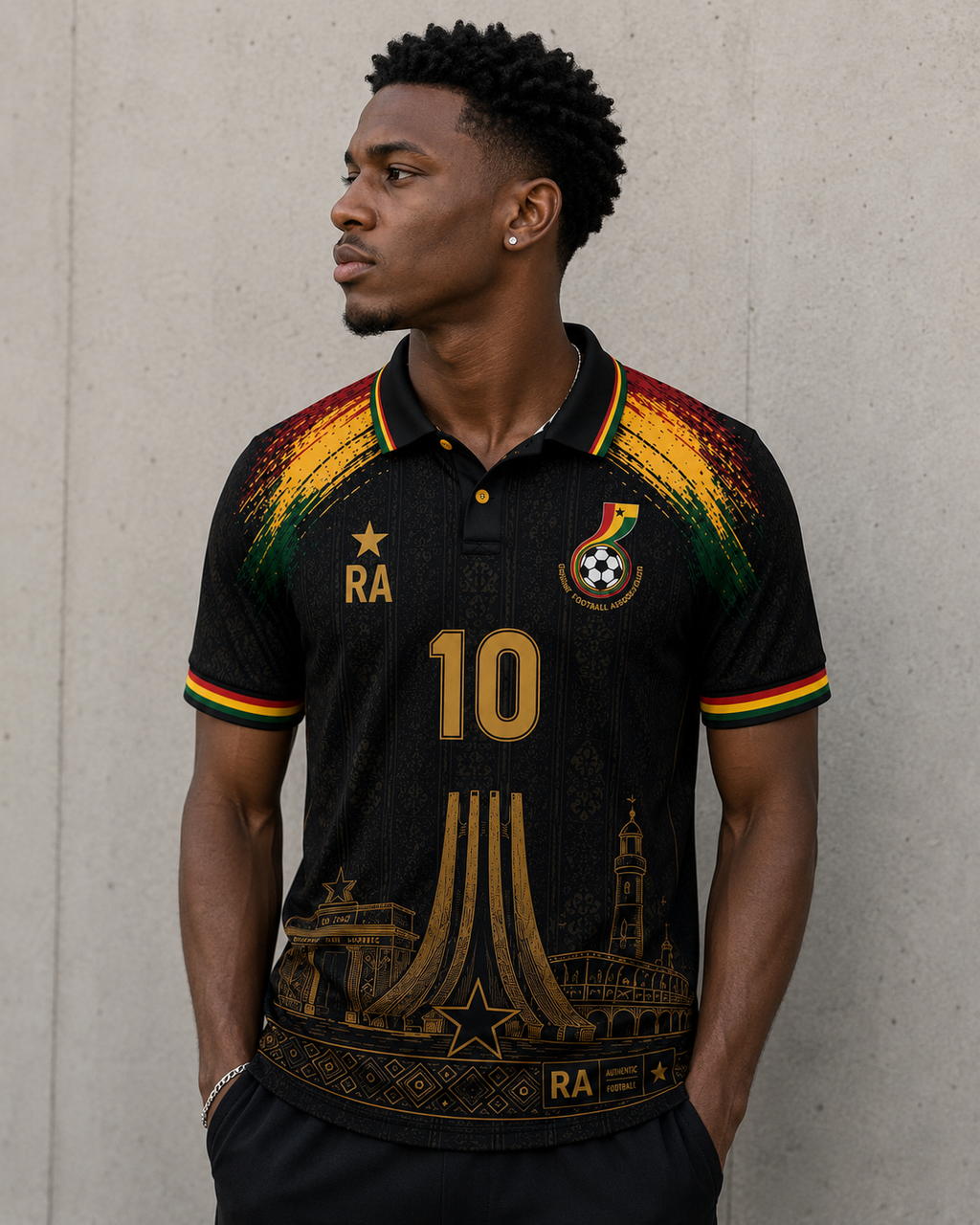 Ghana  RA Heritage Jersey