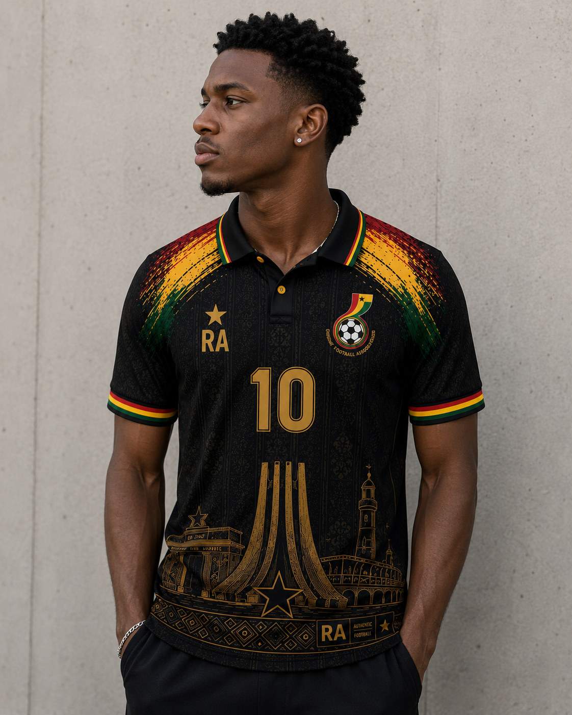Ghana  RA Heritage Jersey