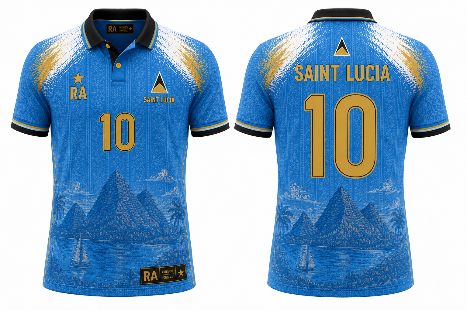 St Lucia -  RA Heritage Jersey